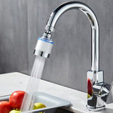 360?ø Swivel Faucet Water Filter Removes Chlorine and Heavy Metals for Soft and Hard Water