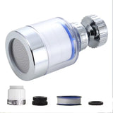 360?ø Swivel Faucet Water Filter Removes Chlorine and Heavy Metals for Soft and Hard Water
