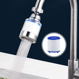 360?ø Swivel Faucet Water Filter Removes Chlorine and Heavy Metals for Soft and Hard Water