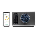 Digital Kitchen Food Scale with Smart Nutrition Tracking App for Grams and Ounces