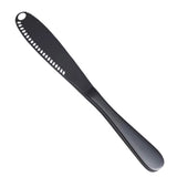 Stainless Steel Butter Knife with Cheese Cutter and Holes for Spreading Jam, Bread, and Desserts