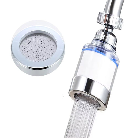 360?ø Swivel Faucet Water Filter Removes Chlorine and Heavy Metals for Soft and Hard Water