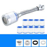 360?ø Swivel Faucet Water Filter Removes Chlorine and Heavy Metals for Soft and Hard Water
